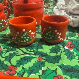Waechtersbach Christmas Tree Candle Holders